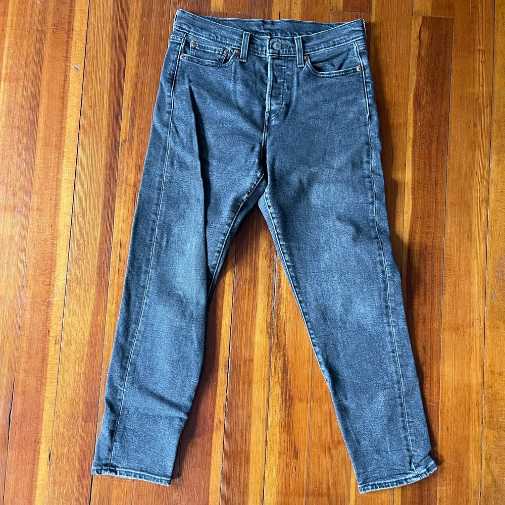 Levi’s High rise button fly jeans